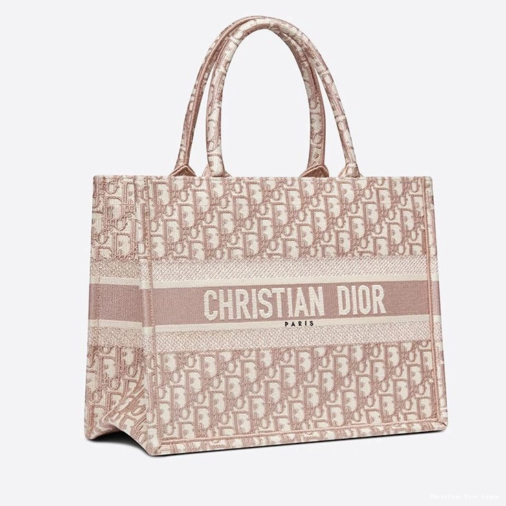 Cheap Dior Oblique Tote Pink Canvas Book Motif 0816 Luxury